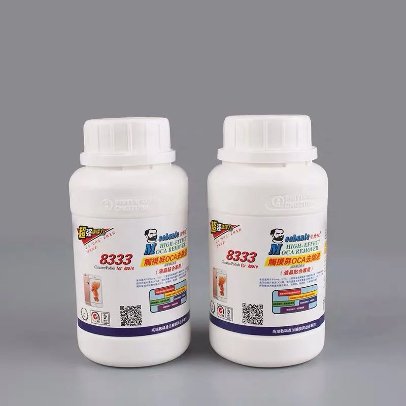 

Mechanic Efficient 8222 8333 250ml Touch Screen OCA Polarizer Removing Liquids Samsung Mac Repair Solution Glue Cleaning Fluid