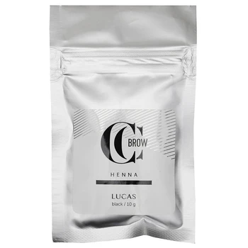 

Henna for eyebrows CC Brow, in sachet, black, 10 gr
