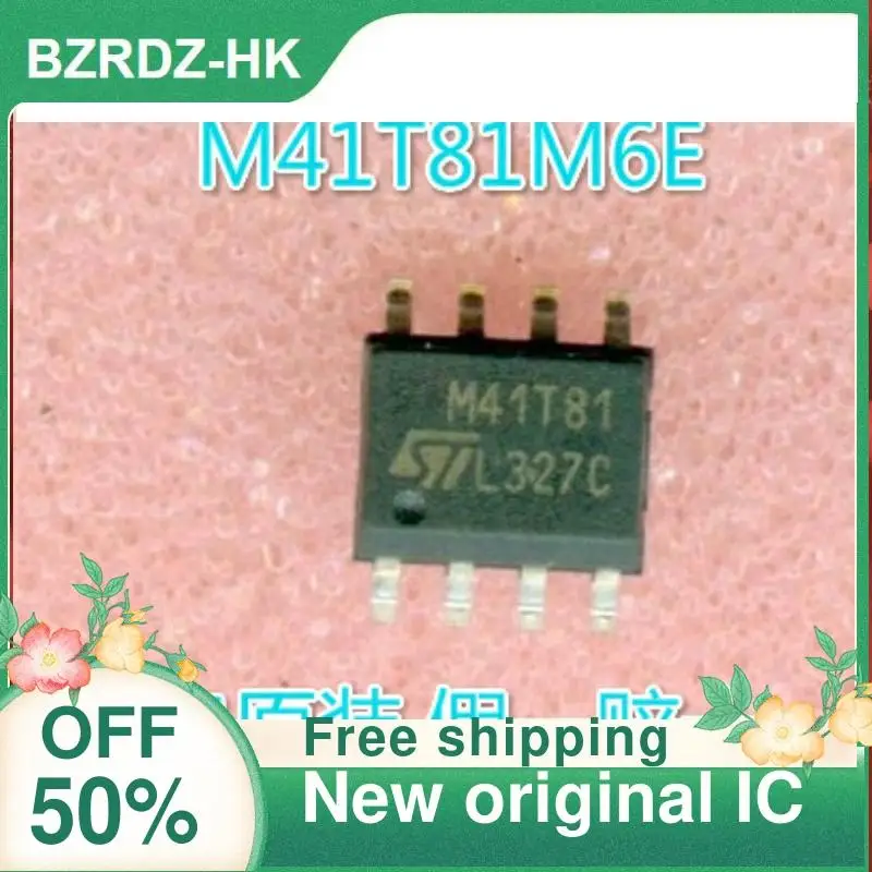 

5 шт. M41T81M6E M41T81M6F M41T81 SOP-8 новый оригинальный IC