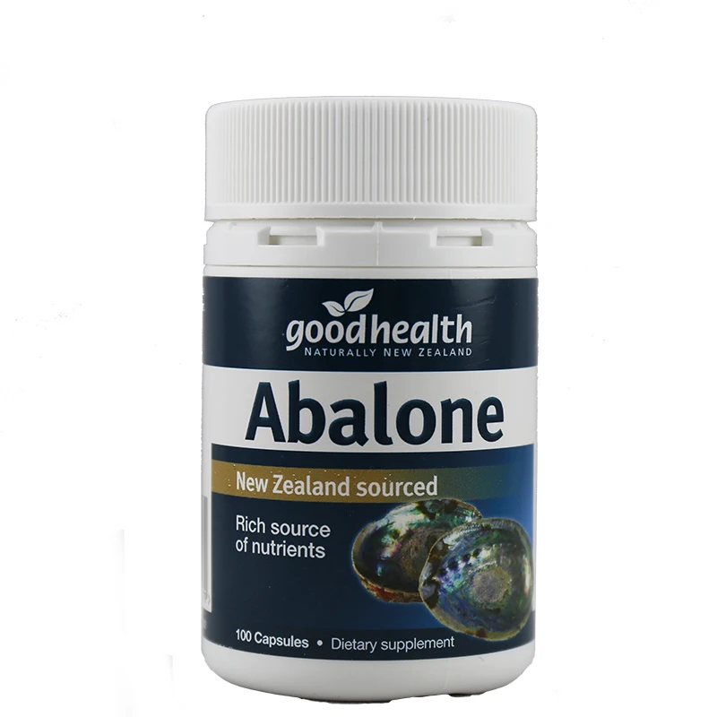 NewZealand, экстракт абалона Пауа для хорошего здоровья, 100 капсул, морские витамины, эфирные минералы B12, пищевая добавка для здоровья глаз