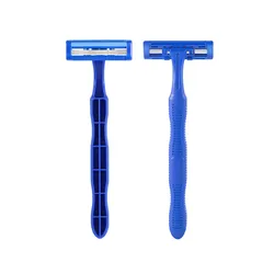 2/3/5pcs Men's Disposable Razor Two Pieces  Comfortable Easy To Clean Portable Manual Shaving Double-blade Men's Razor Blade
