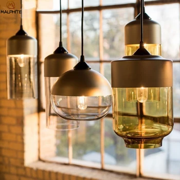 

Pendant Lights Nordic Kitchen Fixture Pendant Lamps Home Lighting LED Lamps Globe Glass Modern Ceiling Hanging Luminaire Indoor