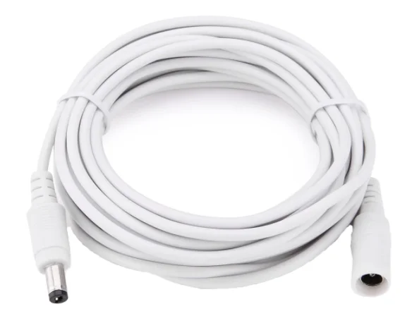 12V Power Extension Cable 1M 2M 5M 10M 20M 2.1*5.5mm Connector DC Power Cord For CCTV Security Camera LED Strip Radio Printer