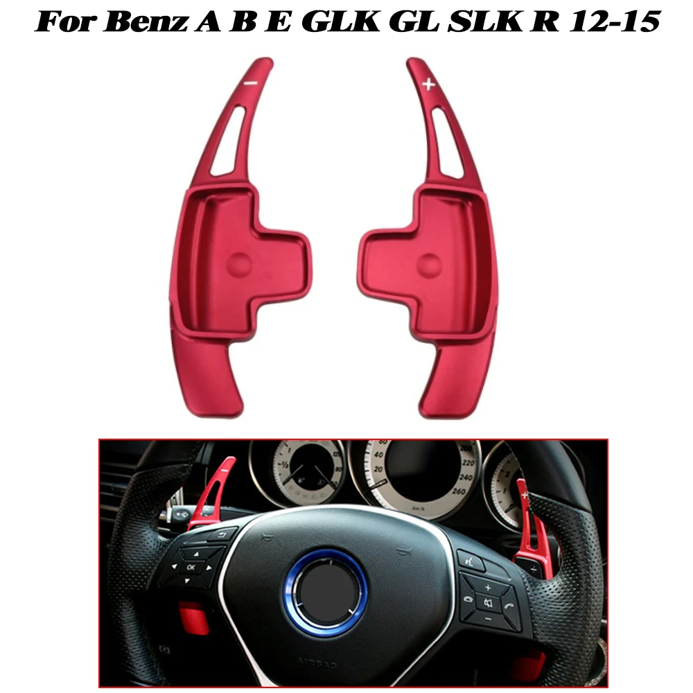 Красное рулевое колесо Yubao удлинитель переключателя передач для Mercedes A B C E ML GL CLA GLA