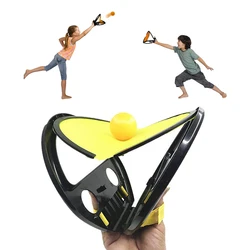 Kids Sports Toy Catch Ball Game Set Parent-Child Outdoor  Indoor Sports Throwing Catching Ball Interactive Game Fun Fitness Toy