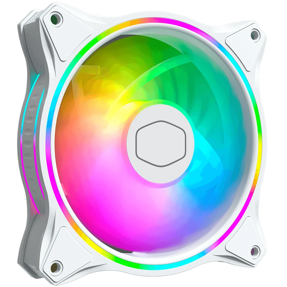 Кулер Master MF120 HALO White edition 120 мм 5 В | Компьютеры и офис