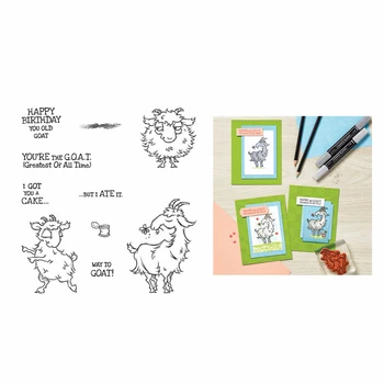 

2020 3D New Metal Cutting Dies and Scrapbooking For Paper Making Way To Goat Embossing Frame Card Craft With Stamps Set