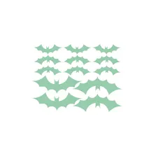 Светящиеся наклейки Летучая Мышь Хэллоуин резные съемные Классные модные креативные наклейки для гостиной спальни YG607