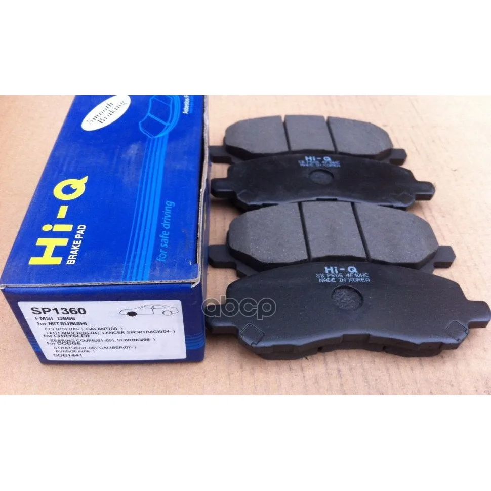 Колодки Тормозные Передние Sangsin Brake Sp1360 Sangsin brake арт. SP1360