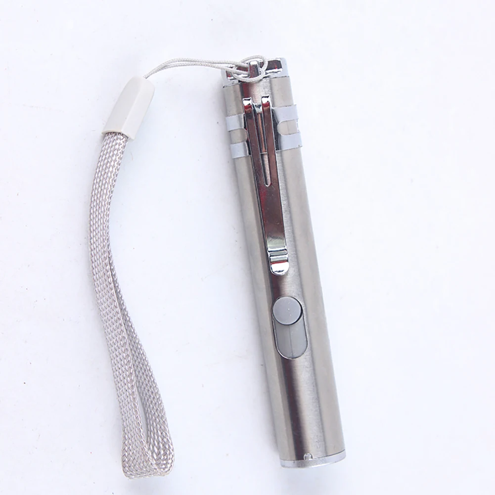 3-in-1 Cat Teaser USB Rechargeable LED Flashlight Pointer Interactive Pet Toy