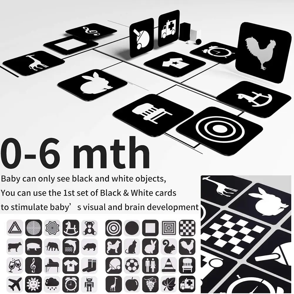Libro De Bebe Blanco Y Negro Libros De Tela Para Bebés - Set De 3 Con Espejo Y Sonidos Libro De Tela Sensorial Bebe
