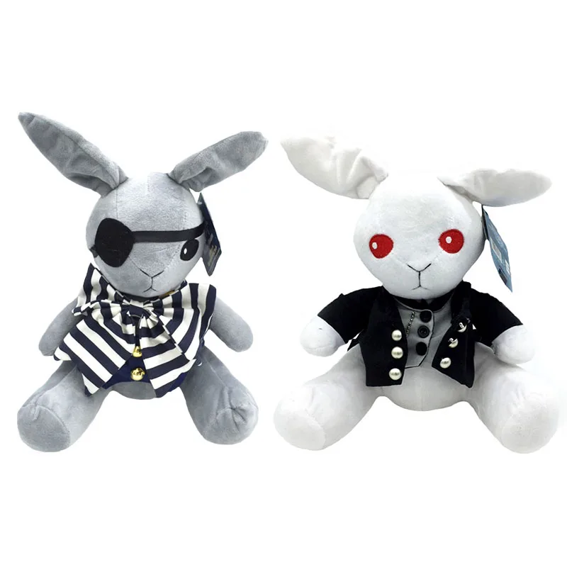 

Kuroshitsuji Black Butler Plush Toy Cartoon Movie Doll Rabbit Plush Toy Kawaii Doll Children Christmas Gifts