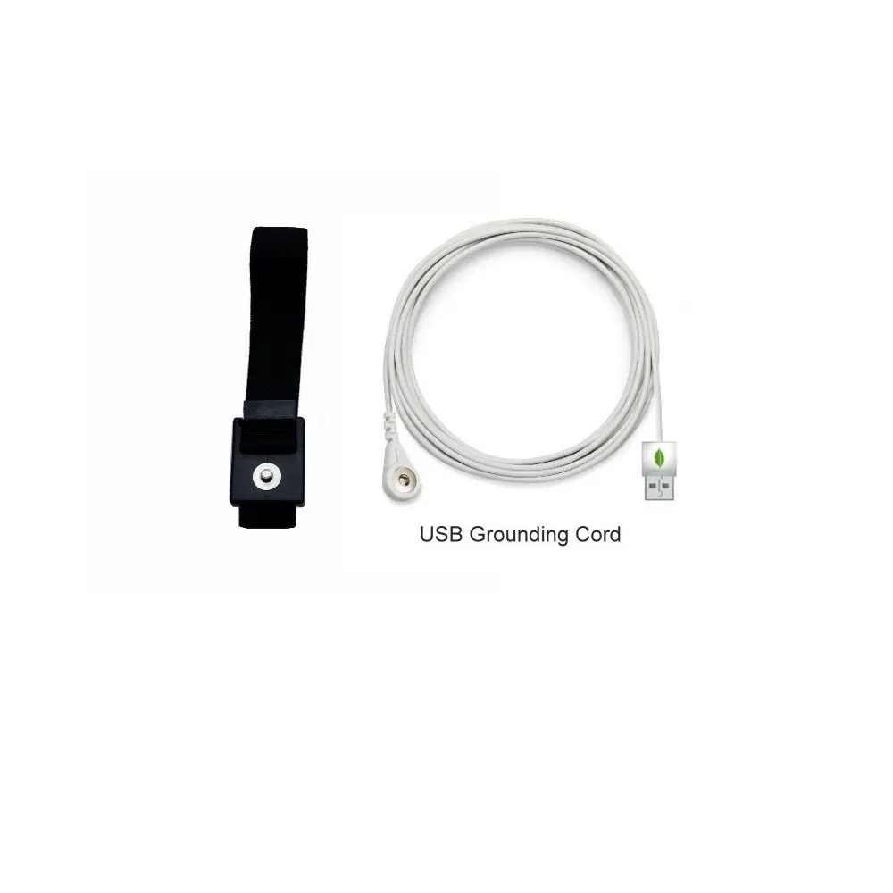 Earthing Wristband GROUNDED wristband with grounding cord 16.5 ft Earthing wristband anti-static