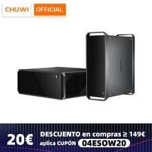 CHUWI CoreBox X Mini PC, Intel Core i7-6560U Dual Core 64 bits, Windows 10 OS, 8 GO de RAM 256 GO de SSD, 4 * USB-A 3.0, 1 * Type A 1 * DP