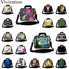 Неопреновая сумка для ноутбука, сумки на плечо для lenovo acer Aspire One Macbook 10 12 13,3 14 15 17 15,6 Chromebook