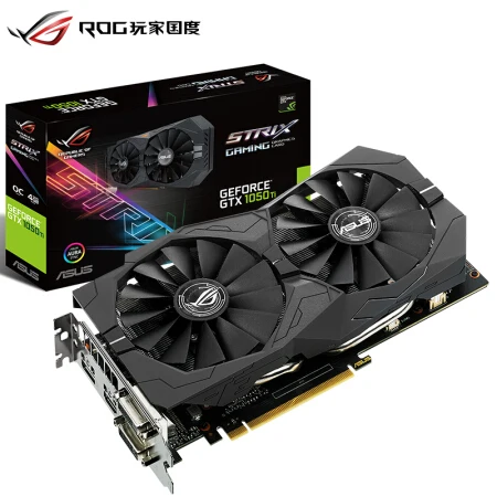 Настольная игровая графика Asus ROG STRIX-GTX1050TI-O4G-GAMING Raptor