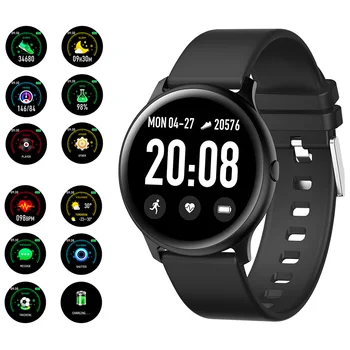

KW19 Smart watch Women Heart Rate monitor IP67 Waterproof Men Sport Bluetooth Watch For Android IOS Smartwatch