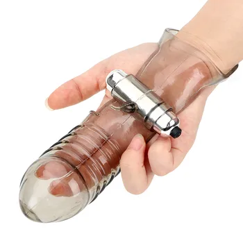 Masturbator Female Finger Sleeve Vibrator G Spot Massage Clit Stimulate Vibrator Adult Sex Toys For Women 4