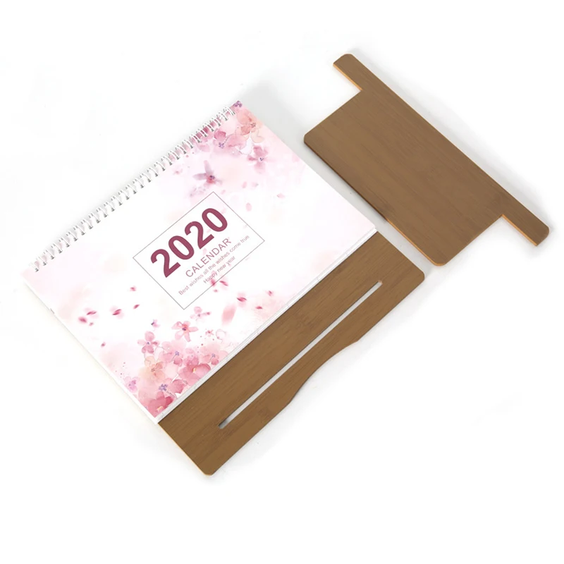Free Standing 1 Month to View Spiral Desk Top Calendar Wooden Daily Memo Planner Free Standing 1 Month to View Spiral Desk Top Calendar Wooden Daily Memo Planner