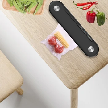 

hot sale Vacuum Sealing Machine Home Best Vacuum Sealer Fresh Packaging Machine Food Saver Vacuum Packer EU plug