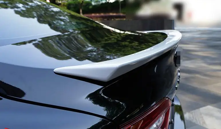 Автомобильные аксессуары для Toyota Camry автомобильный Стайлинг внешний высококачественный abs пластиковый Неокрашенный праймер спойлер заднего крыла крышка