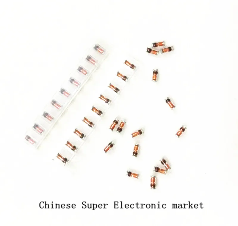 100 шт 1/2 Вт стабилитрон ZMM/9V1/10V/11V/12V/13V/15V/16V/18V/20V/22V/24 В/27 в/30 В/33 в/36 В/39 в 9 1 В LL34 0 5