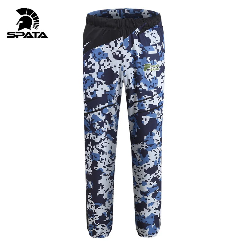 SPATA Quick Dry Bass Fishing Clothing Long Sleeve Camouflage Hooded Breathable Anti-UV Sun Protection Clothes Fishing Shirts
