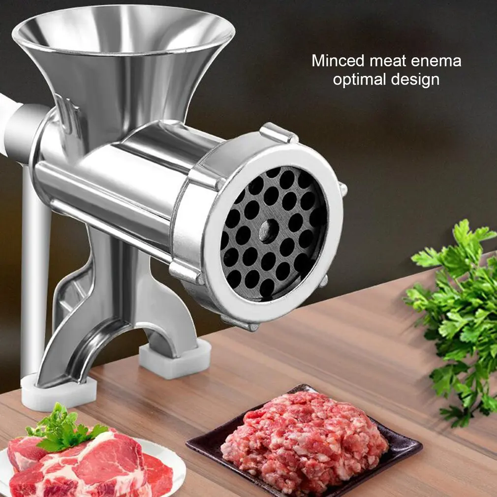 2 Size Household Manual Meat Grinder Handcrank Homemade Sausage