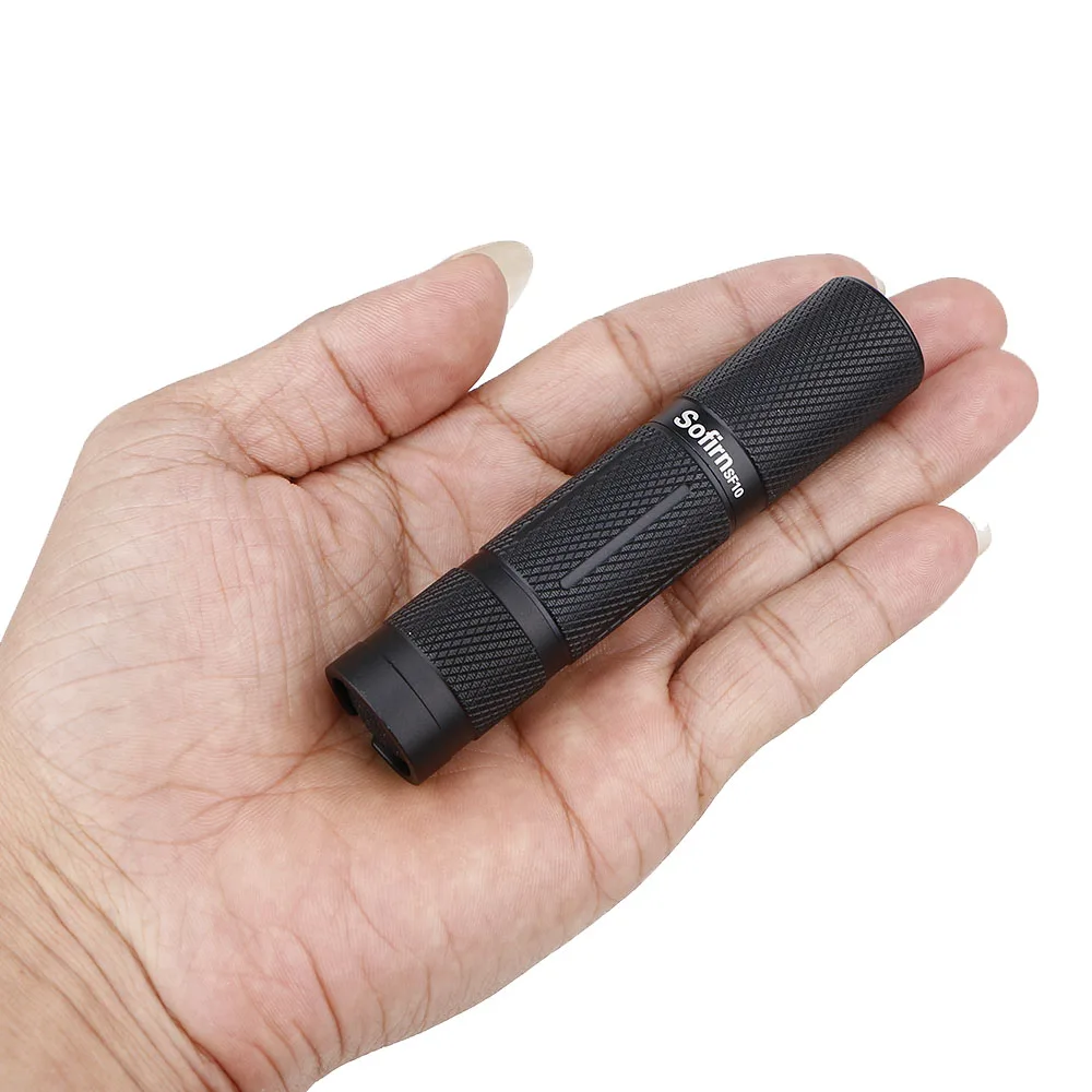 Sofirn SF10 14500 Мини Вспышка AA EDC Карманный свет портативный светодиодный фонарик 5 Режим факел Лампа Кемпинг Велоспорт охота свет