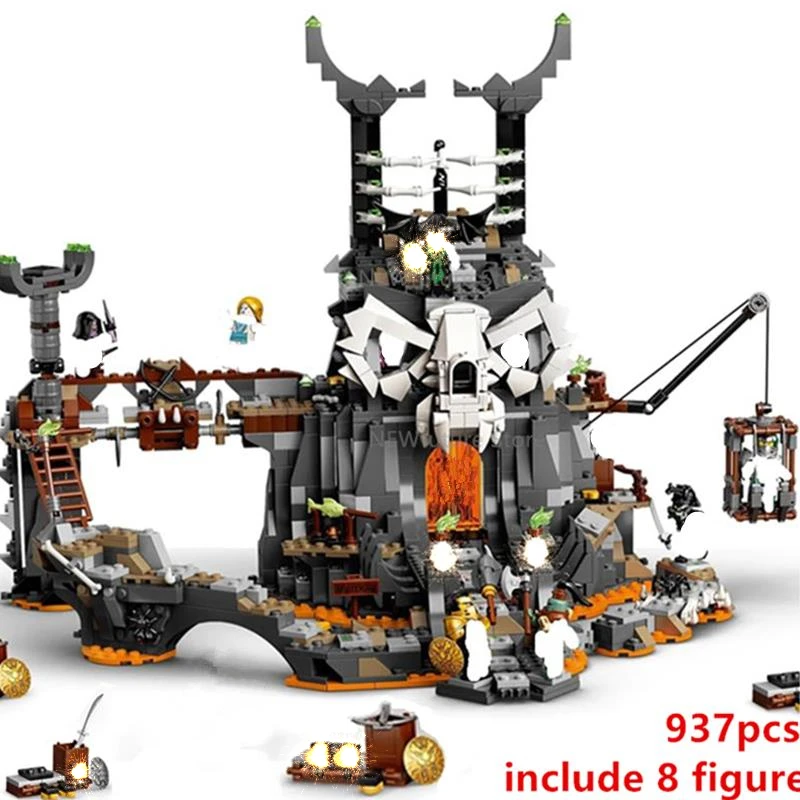 

New 2020 Ninjag TV Series Skull Sorcerer Dungeon Cole Season 12-14 Building Blocks Classic Model Sets Bricks Kids Kits 71722
