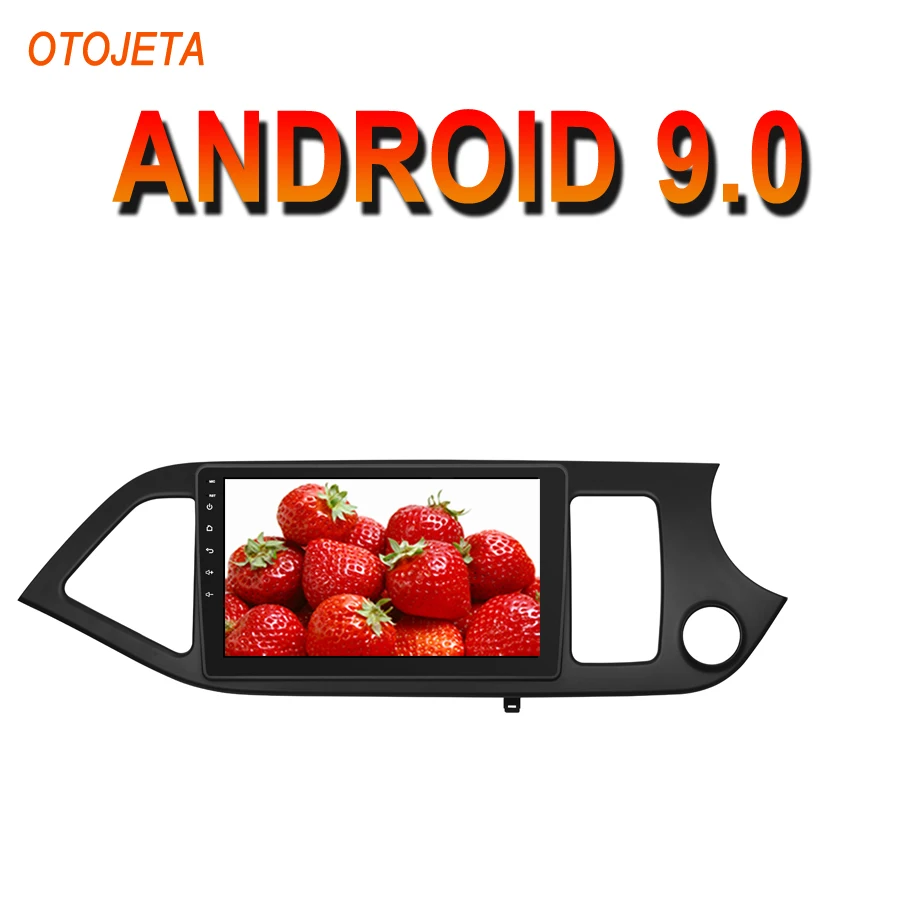 OTOJETA Android 9,0 2.5D экран автомобиля радио плеер для Kia Picanto 2014 Morning RHD Мультимедиа Стерео gps навигационная лента рекордер