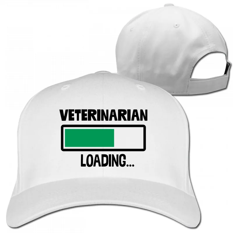 Ветеринарная загрузка-Смешные Future Vet стикер Подушка бейсбольная кепка для мужчин и женщин Кепка водителя грузовика модная Регулируемая Кепка - Цвет: 1-White