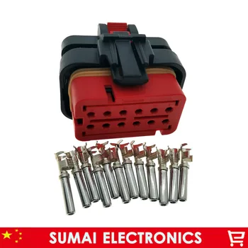 

AMP/TE 12 Pin Auto 776533-1 776437-1 Camshaft sensor plug,12P Oil pressure/atmospheric pressure sensor plug for Excavator Carter