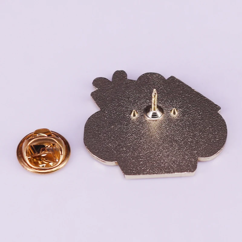 Animal Crossing brooch inspired by everyone’s favourite administrative shih tzu, Isabelle.