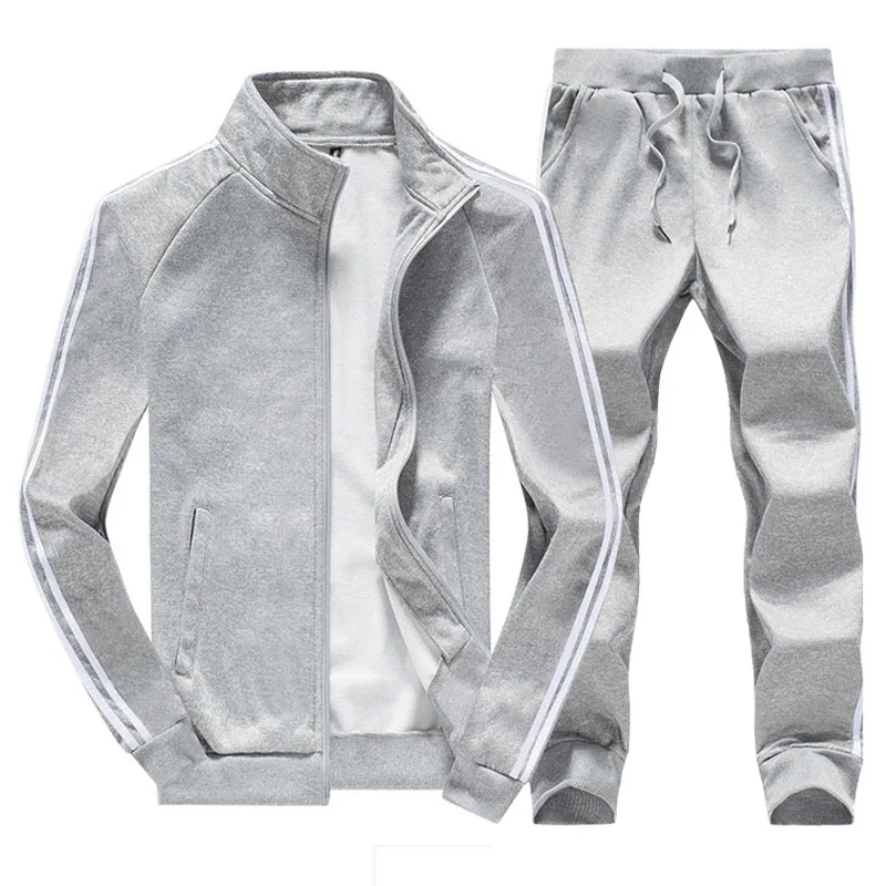 

2021 Casual Tracksuit Men Sets And Pants Two Piece Sets Zipper Men's jackets Outfit Sportswear Fashion casual Male Suit Clothing