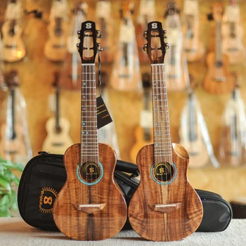 

BS-21C , BS-21CC ,concert Bright sun brand ukuleles, solid wood ukulele