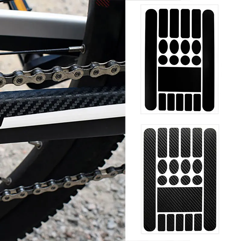 

Mountain Bike Chain Protective Sticker Bike Frame Front Fork Protective Film Scratch prevention PVC Bicycle Sticker