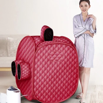 

Portable Folding Steam Home Larger Tent Spa Room Sauna Generator Cabin Box 2.5L Full Body Slimming Sauna Generator HWC