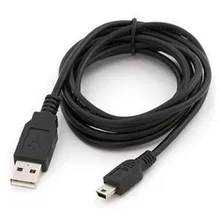 Black Length 80/100cm Data Cables USB 2.0 A Male Plug To Mini 5 Pin B Charging Cable Adapter Data Transmisson Cable