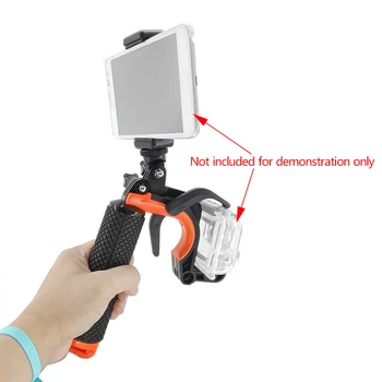 

Handheld Buoyancy Stick Camera Shutter Trigger Phone Clamp Floating Scuba Anti Lost Selfie Accessories Hand Grip For GoPro
