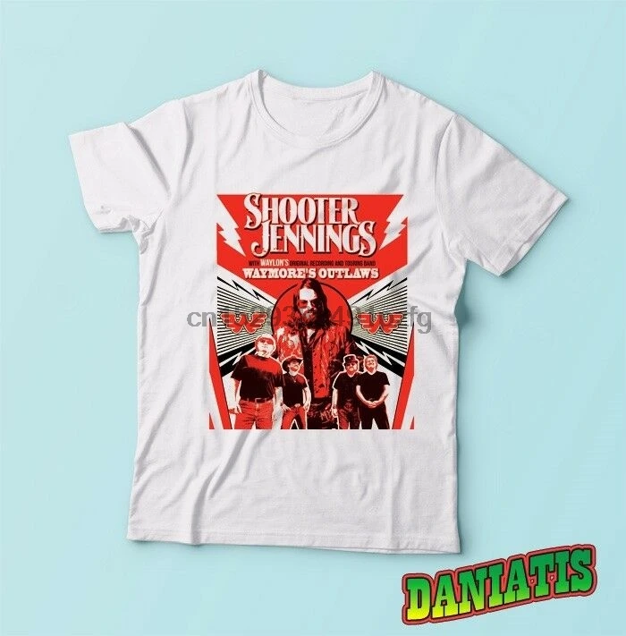 Shooter Jennings the outlaw Tour 2017 Southern rock genres T-shirt S M L XL 2XL |