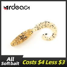30PCS/lot soft grub wrom lure bait for Shrimp smell With salt tackle 42mm 0.8g maggot worm baits with circel curl tail 30PCS/lot soft grub wrom lure bait for Shrimp smell With salt tackle 42mm 0.8g maggot worm baits with circel curl tail