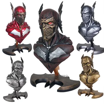 

33cm New Justice League Super Hero The Flash Batman Oneness Form Bust Resin Action Figure Collectible Model Statue