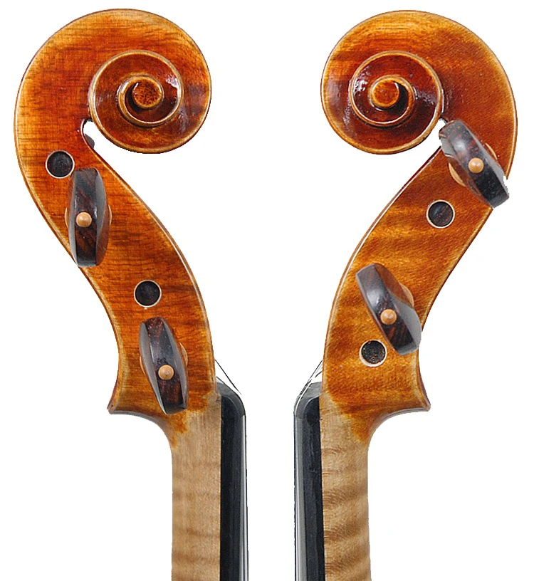 Strong tone！ Italian retro Oil Varnish Handmade Violin 4/4 Stradivarius Professional playing solo violin With case