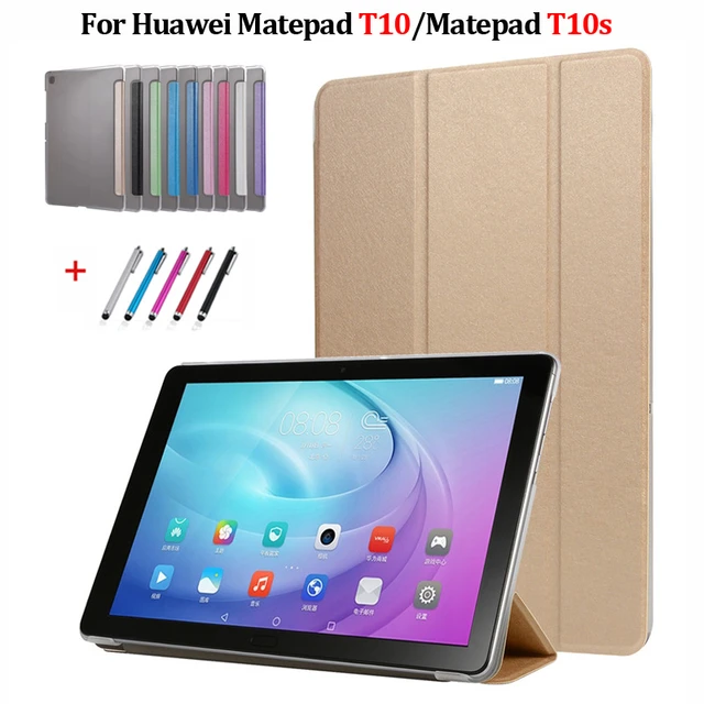 Tablet per Huawei MatePad T 10s T10s custodia 10.1 ''AGS3-L09 AGS3-W09 in  pelle PU + Cover posteriore rigida per Huawei MatePad T10 - AliExpress
