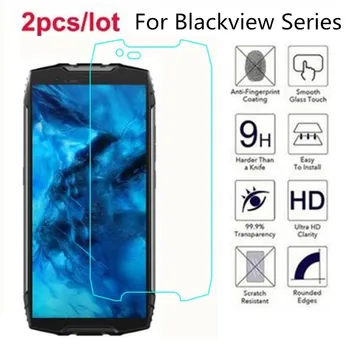 Перейти на Алиэкспресс и купить Закаленное стекло для Blackview A60 2.5D Премиум Защитная пленка для экрана на Blackview BV5500 BV9600 BV5800 BV6800 BV9500 BV9600 Pro