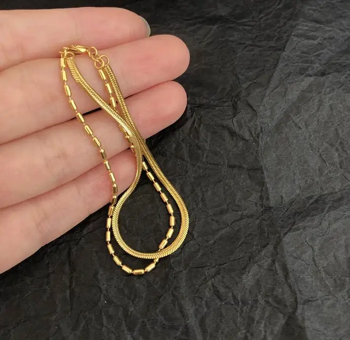 YUN RUO 2020 Fashion 18K Gold Plated 