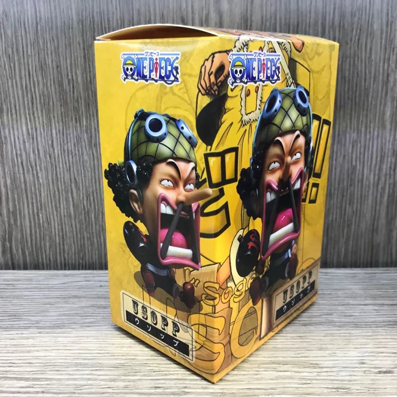 Одна деталь Симпатичные Ver. Забавные палочки для еды Usopp Q ПВХ экшн фигурки OP Luffy Zoro