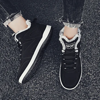 

New Fashion Plus Velvet Men Sneakers Men Running Shoes Male Breathable High Quality Footwear Chaussures De Course Pour Hommes