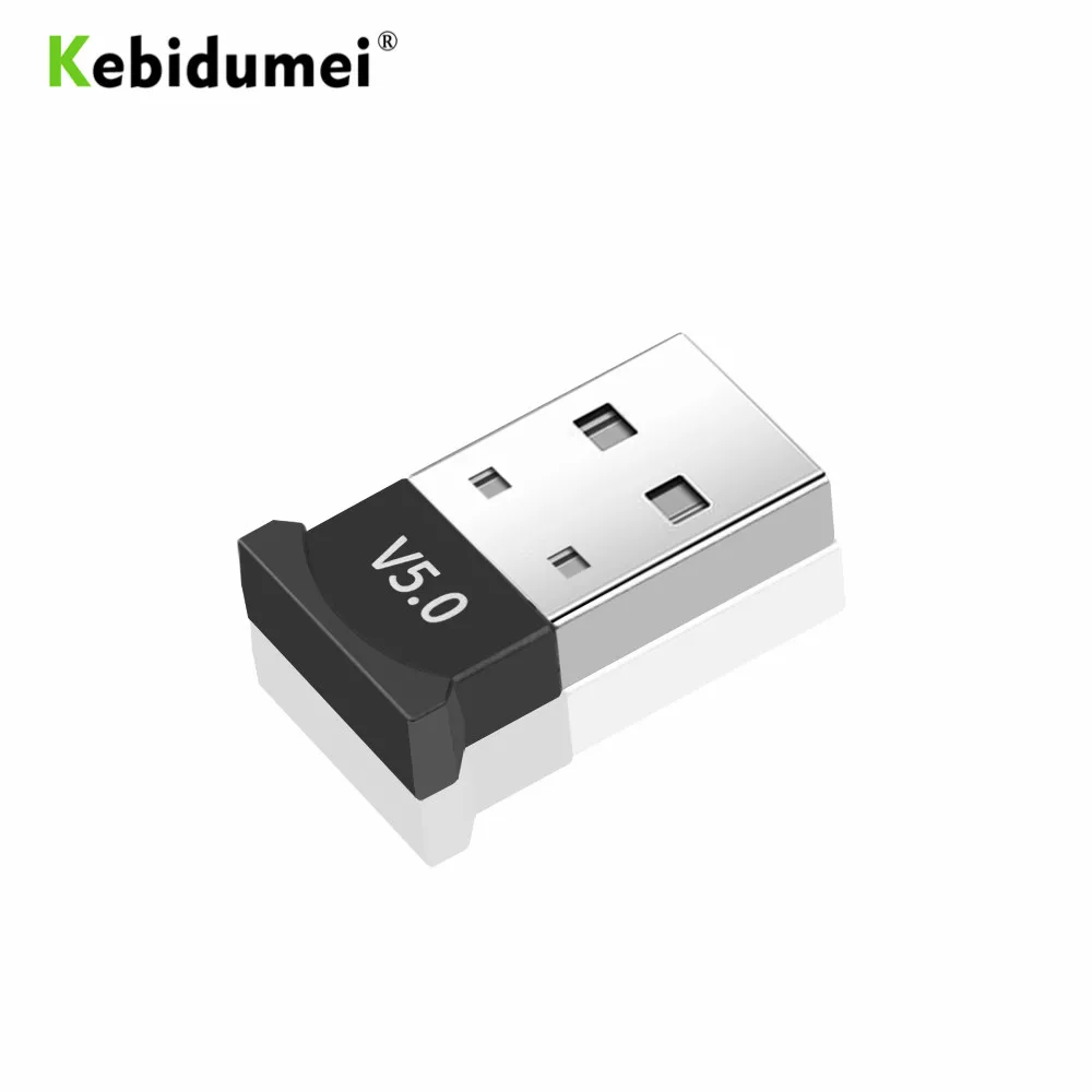 Kebidumei Bluetooth 5,0 адаптер USB беспроводной аудио приемник Мини USB аппаратный ключ Bluetooth для ноутбука мышь аксессуары для клавиатуры